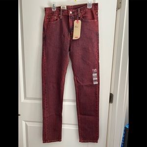 Levi Jeans Red Wash